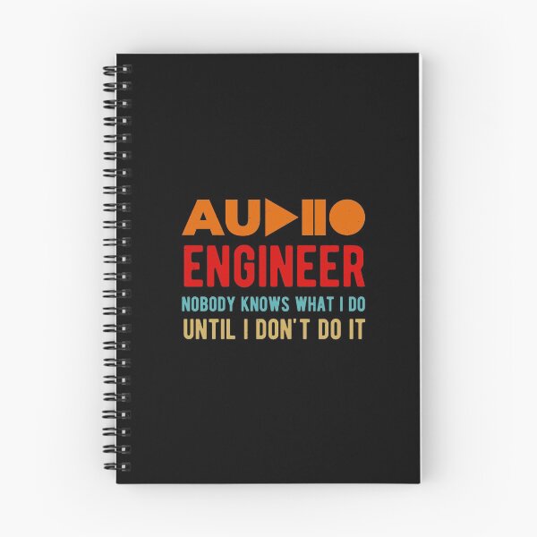 Item preview, Funny Audio Sound Engineer designed and sold by artworkbyrihen.