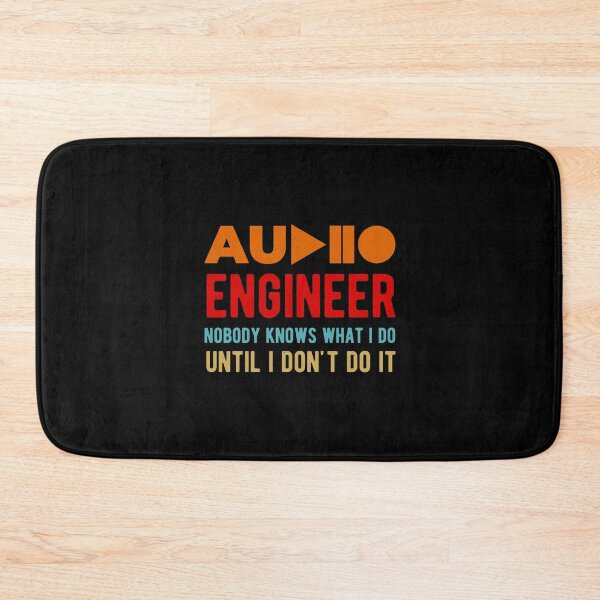Item preview, Funny Audio Sound Engineer designed and sold by artworkbyrihen.