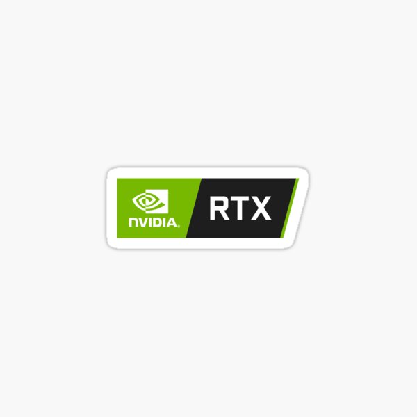 Nvidia RTX Pegatina