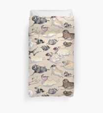 Funda nórdica Pugs en la carrera!