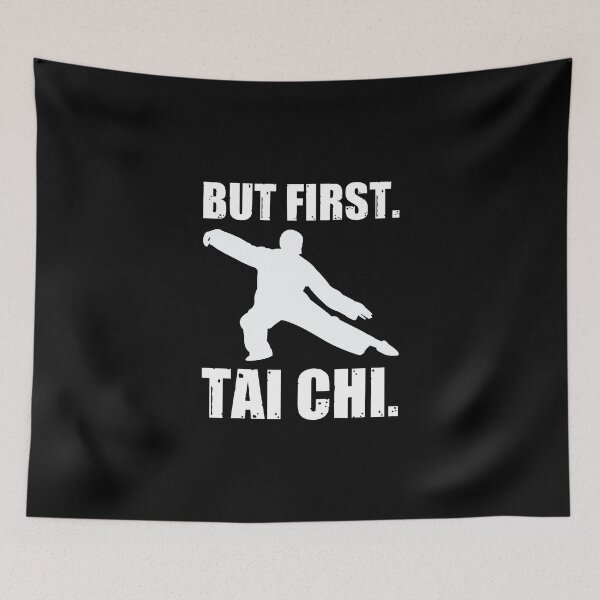 Item preview, First Tai Chi Funny Gift Qi River Daoism designed and sold by Nessshirts.