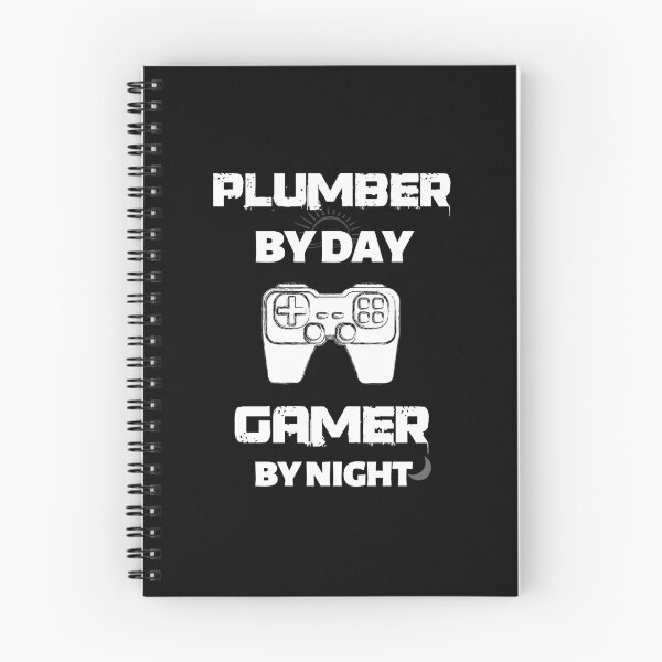 Item preview,  Plumber by day Gamer by night designed and sold by EclairVanilla.
