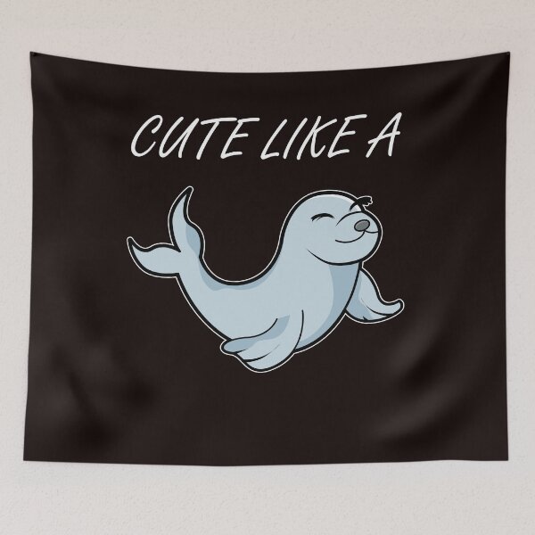 Item preview, Seal seal cute saying designed and sold by Imutobi.