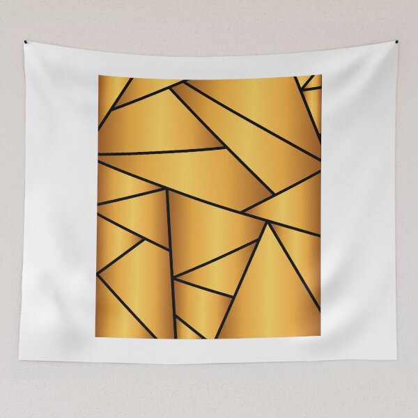 Item preview, geometric triangles with colorful seamless pattern designed and sold by FLASHOP.