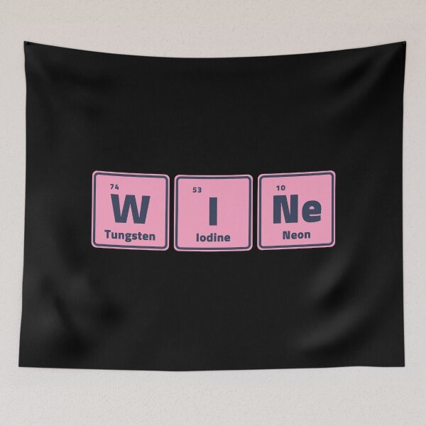 Item preview, Wine - Periodic Table Elements designed and sold by m95sim.