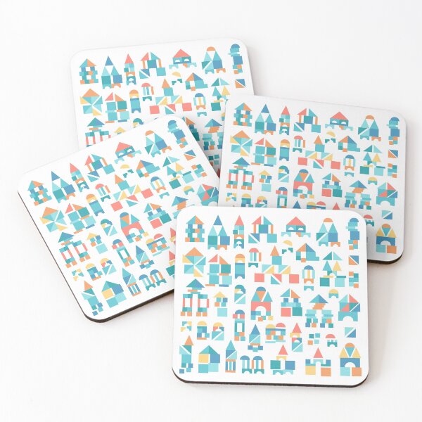 Item preview, Colorful kids cubes pattern designed and sold by Capictures.