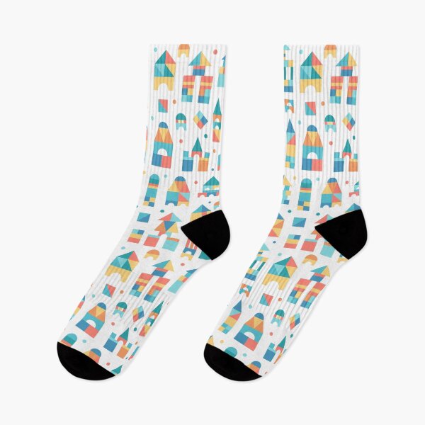 Item preview, Colorful kids cubes pattern designed and sold by Capictures.
