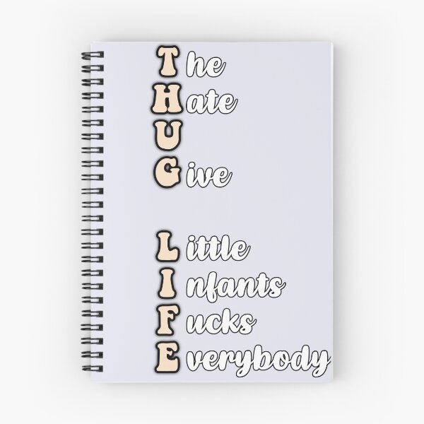 Item preview, Thug Life designed and sold by Jennyaesthetic.