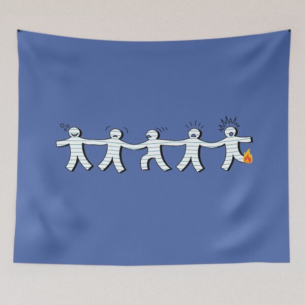 Item preview, The Fall Of The Paper People designed and sold by LazyBuffalo.