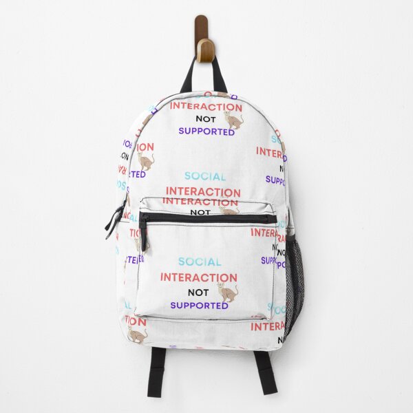 Item preview, Social Interaction Not Supported designed and sold by mouda20.