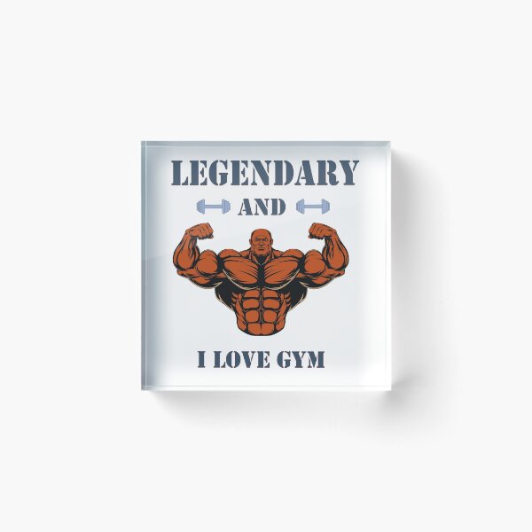 Item preview, Legendary and i love gym designed and sold by Desibeau.