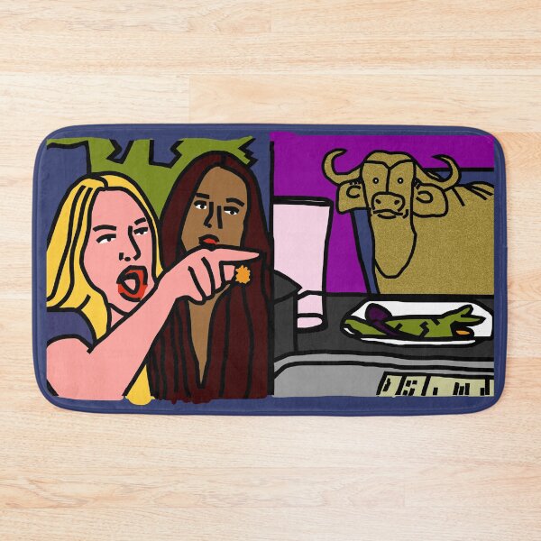 Item preview, Woman Yelling at Cat Memes Gold Ox designed and sold by ellenhenry.
