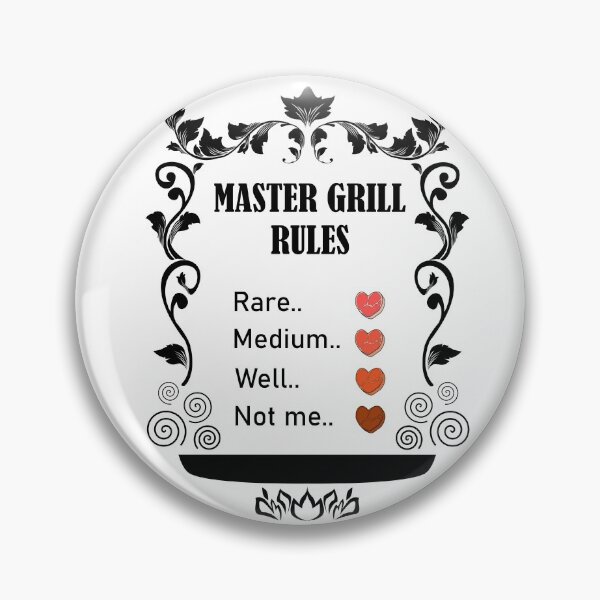 Item preview, Master Grill Rules designed and sold by denip.