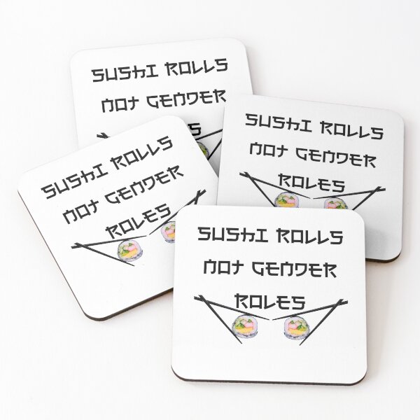 Item preview, sushi rolls not gender roles designed and sold by PERsonalthreads.