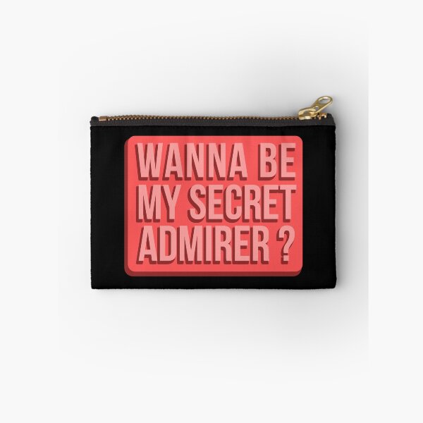 Item preview, Wanna Be My Secret Admirer – Secret Relationship Valentines Day Couple designed and sold by The Green Corner.