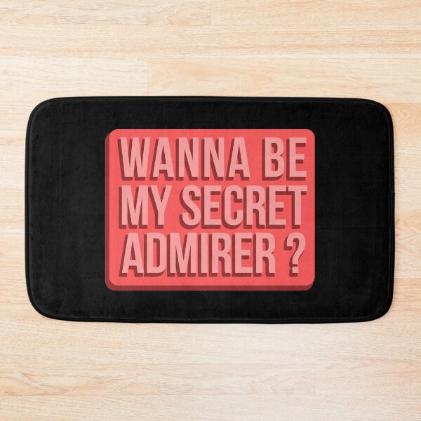 Item preview, Wanna Be My Secret Admirer – Secret Relationship Valentines Day Couple designed and sold by The Green Corner.
