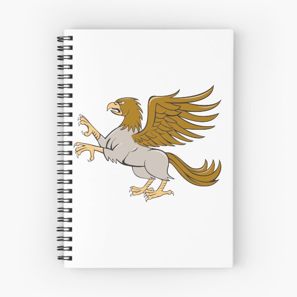 Item preview, Hippogriff Prancing Side Isolated Cartoon designed and sold by patrimonio.