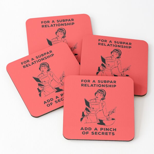 Item preview, Subpar Relationship? Add Secrets – Cookbook Secret Relationship Recipe designed and sold by The Green Corner.