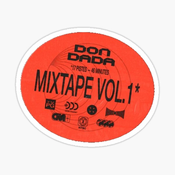 Don Dada Mixtape Sticker Sticker
