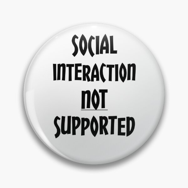 Item preview, Social interaction not supported designed and sold by Misschemical.