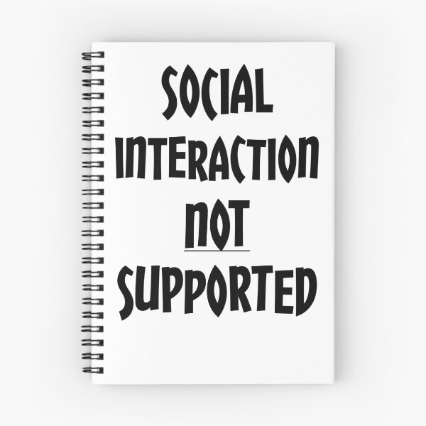 Item preview, Social interaction not supported designed and sold by Misschemical.