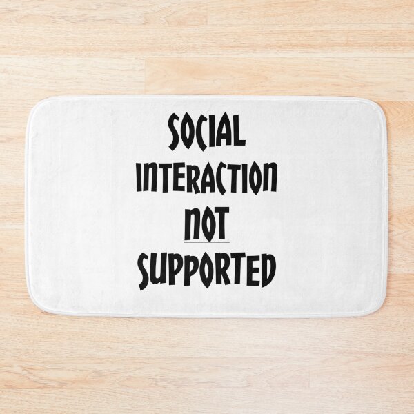 Item preview, Social interaction not supported designed and sold by Misschemical.