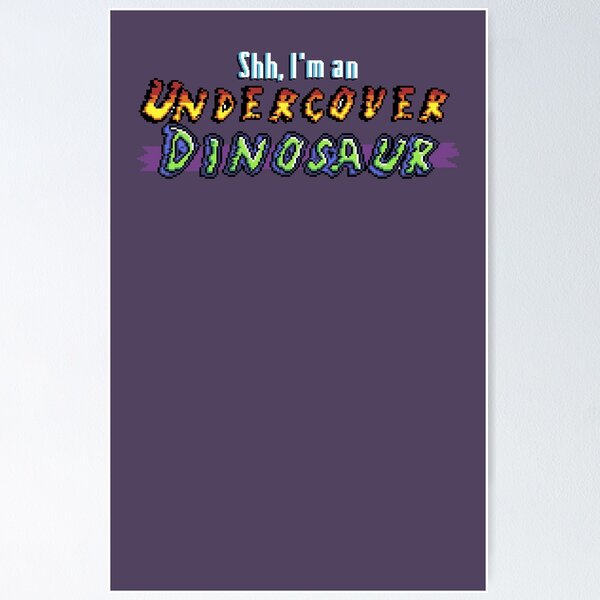 Item preview, Undercover Dinosaur designed and sold by RayneGallows.