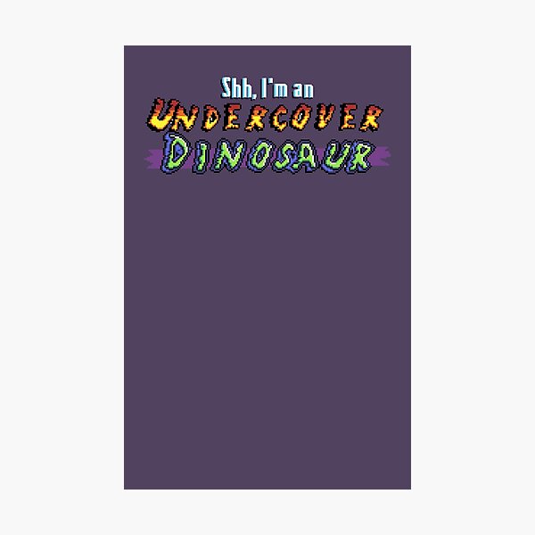 Item preview, Undercover Dinosaur designed and sold by RayneGallows.