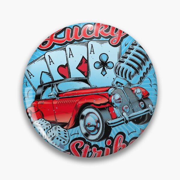 Item preview, Lucky Strike classic vintage red casino car designed and sold by Decoches.