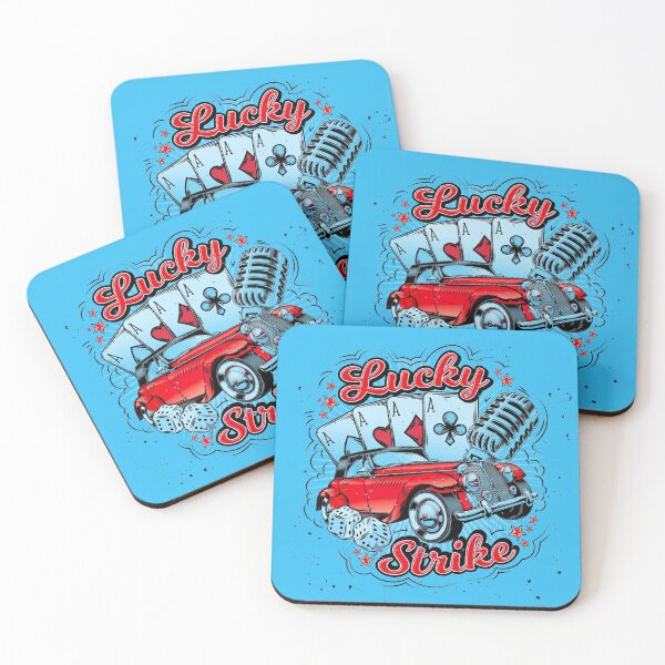 Item preview, Lucky Strike classic vintage red casino car designed and sold by Decoches.