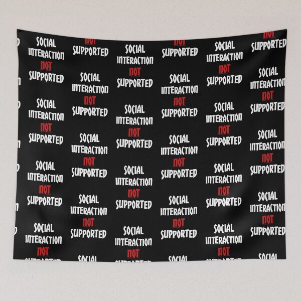 Item preview, Social interaction not supported designed and sold by Misschemical.