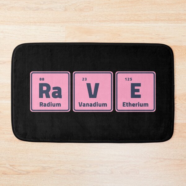 Artikelvorschau, Rave - Periodensystem Elemente entworfen und verkauft von m95sim.