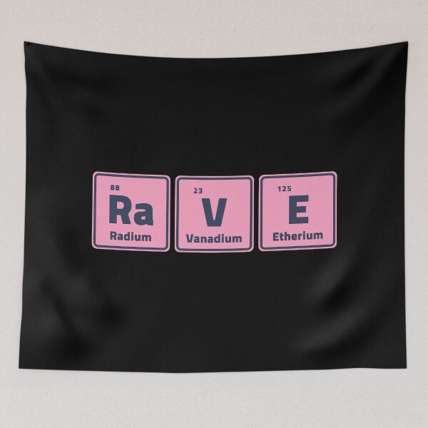 Item preview, Rave - Periodic Table Elements designed and sold by m95sim.