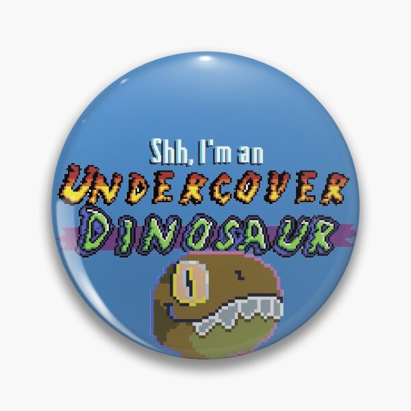 Item preview, Undercover Dinosaur 90s Arcade designed and sold by RayneGallows.