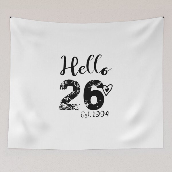 Item preview, Hello 26 Est 1994,  Hello twenty six est 1994 designed and sold by Archaqiy.