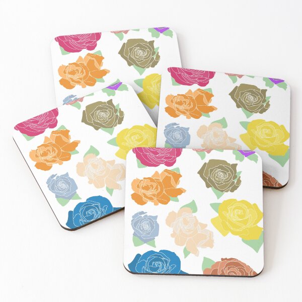 Item preview, multi-coloured roses   designed and sold by Catherine  Milchard.