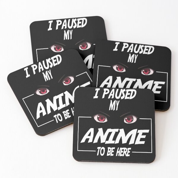 Item preview, i paused my anime to be here designed and sold by nawal-shirt.