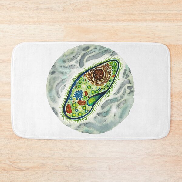 Item preview, Paramecium Under Microscope - Watercolor designed and sold by VivtheFish.