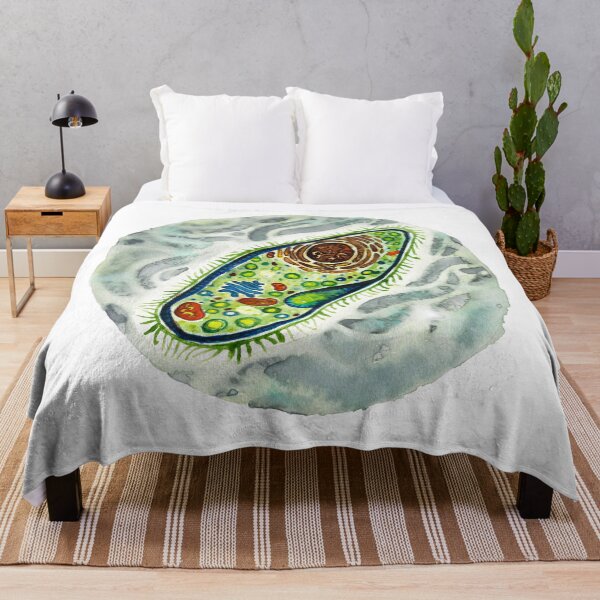 Item preview, Paramecium Under Microscope - Watercolor designed and sold by VivtheFish.