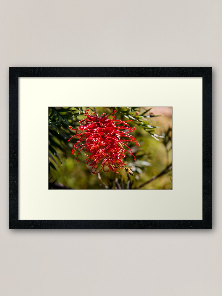 Alternate view of bees to the honey Framed Art Print