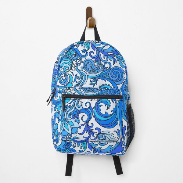 Item preview, Lovely Beautiful Blue Colored Pattern designed and sold by SwePattern.