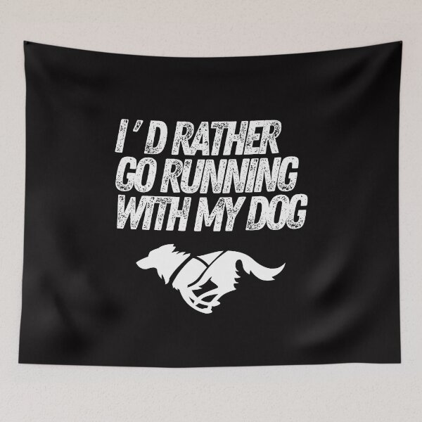 Item preview, CANICROSS i d rather go running with my dog designed and sold by mikoala50.
