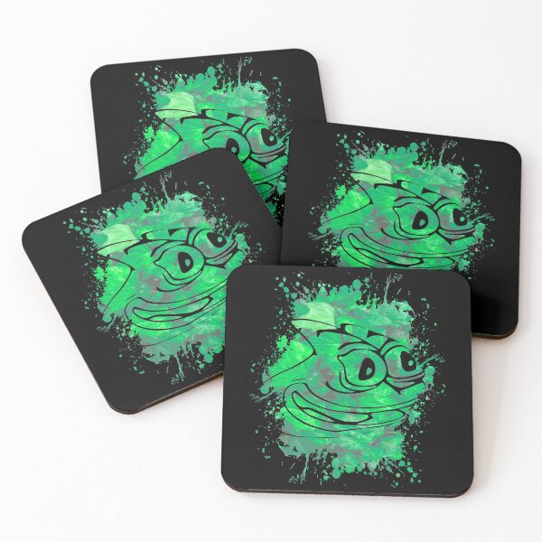 Item preview, Green Leaves Abstract Frog designed and sold by NissaArt.