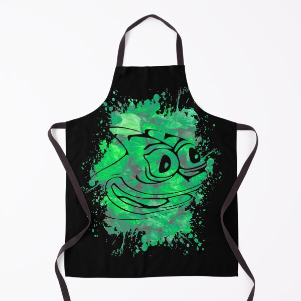 Item preview, Green Leaves Abstract Frog designed and sold by NissaArt.
