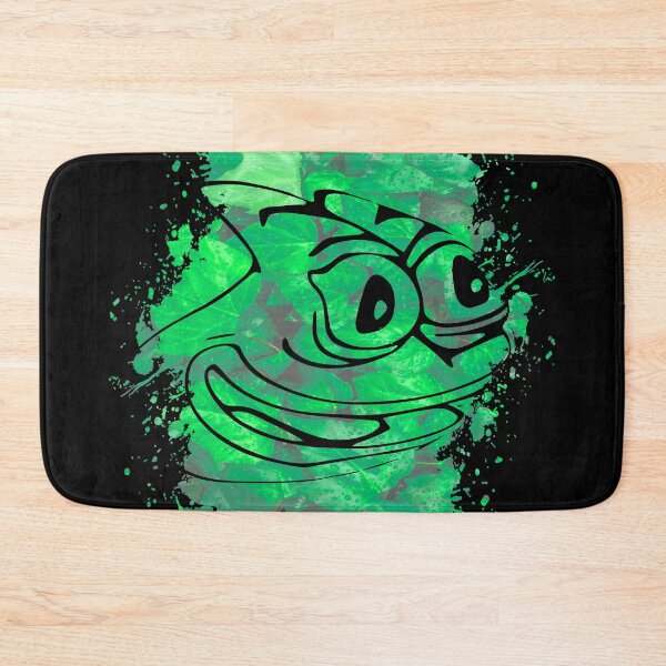 Item preview, Green Leaves Abstract Frog designed and sold by NissaArt.