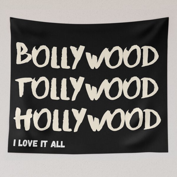 Artikelvorschau, BOLLYWOOD TOLLYWOOD HOLLYWOOD Ich liebe alles entworfen und verkauft von BrownGirlMantra.
