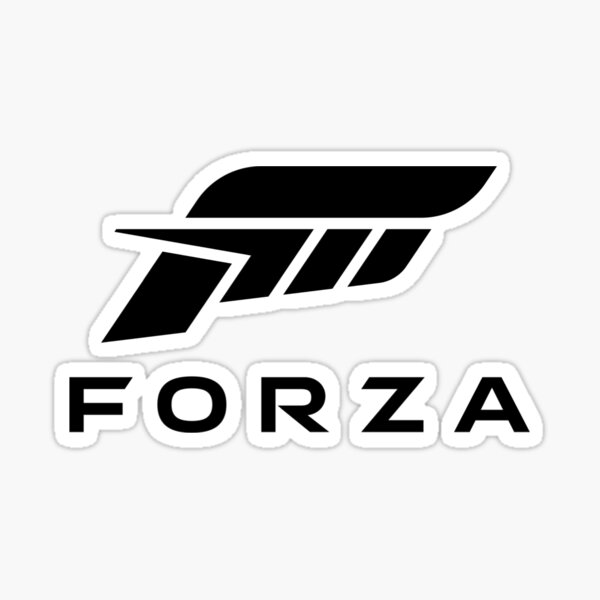 FORZA BLACK LOGO Sticker