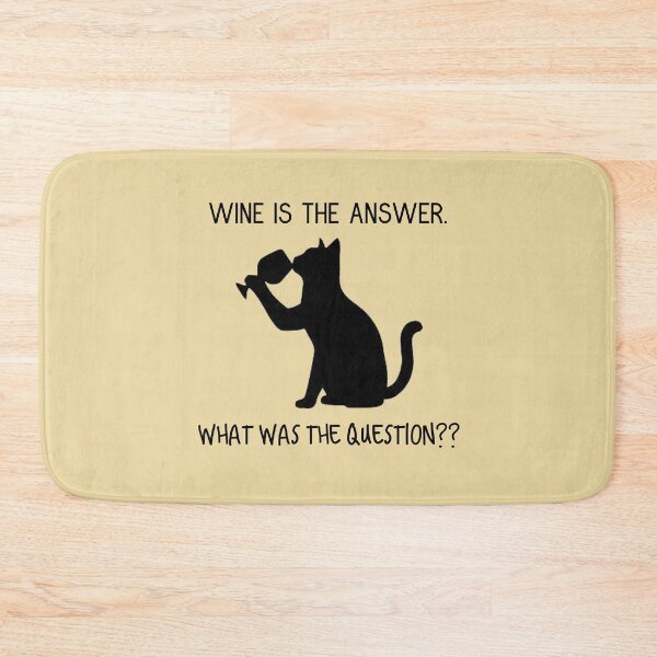 Item preview, Wine Is The Answer designed and sold by MandalaAndMore.