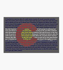 America the Beautiful Photographic Print