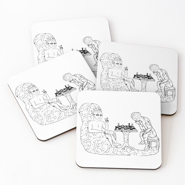 Item preview, Brain Playing Chess Himself *HIGH QUALITY* designed and sold by Alex3214.